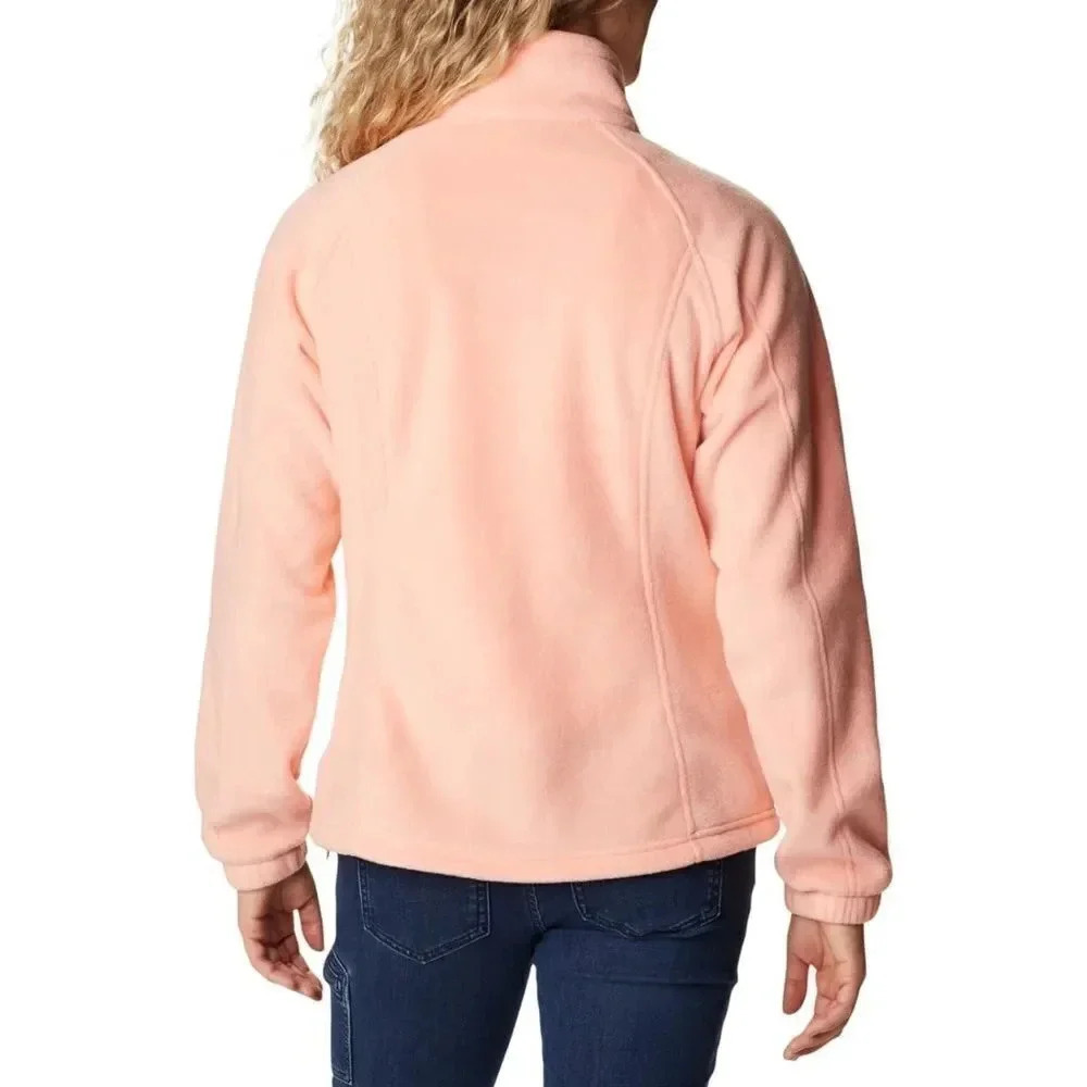 Columbia Women's Benton Springs Fleece Jacket Coral Reef NWT - Picture 3 of 5